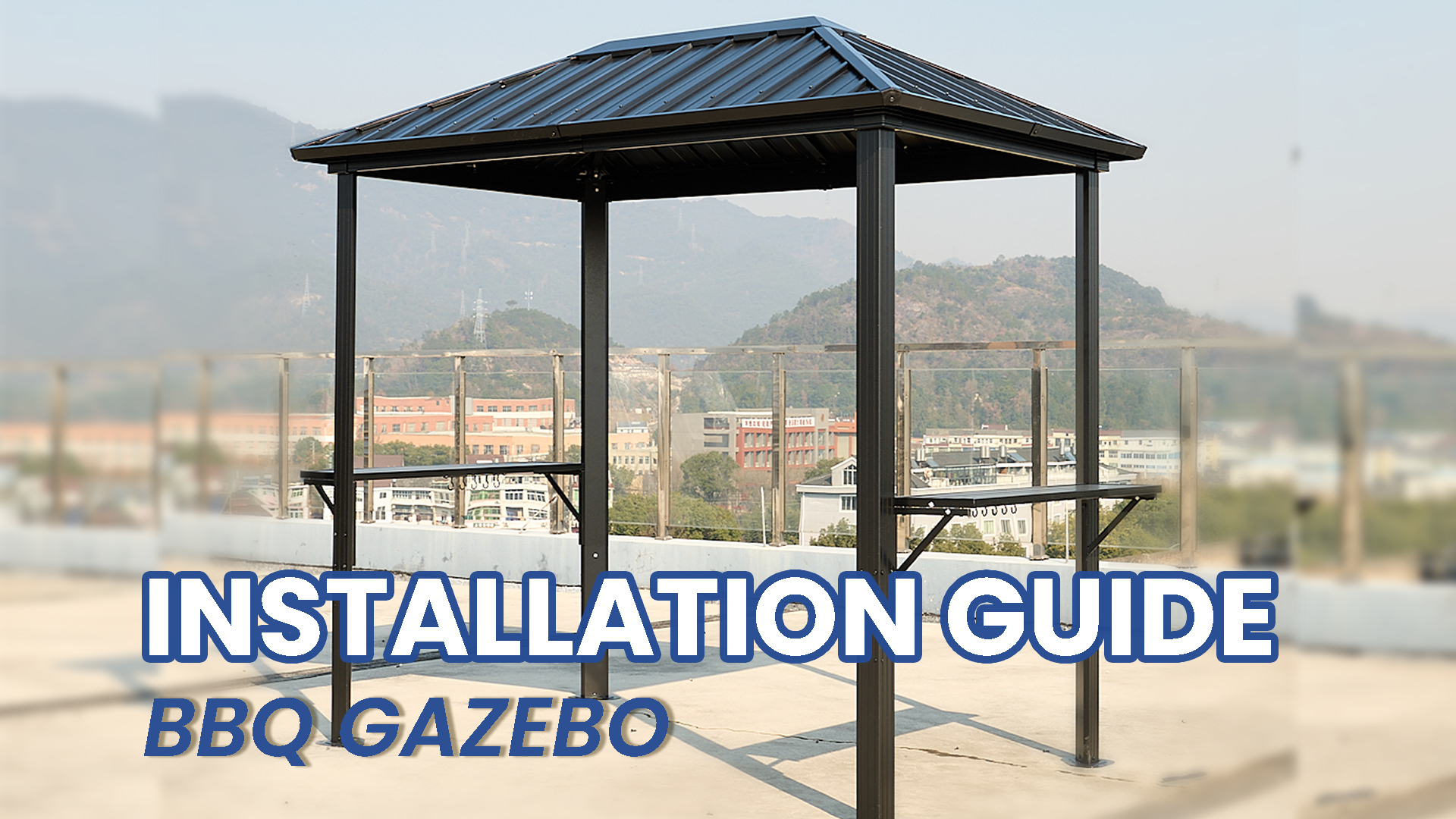 Amazon.com : Endark 8'x5' Outdoor Hardtop BBQ Gazebo, Single